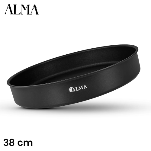 ALMA RP0638P Signature Collection Non-Stick Round Pan 38cm ALMA RP0638P Signature Collection Non-Stick Round Pan 38cm