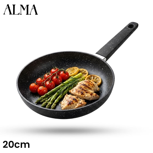 ALMA 20cm Marble Non-Stick Fry Pan 0120 