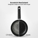 ALMA 20cm Marble Non-Stick Fry Pan 0120 