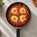 ALMA 24cm Marble Non-Stick Fry Pan 0124 