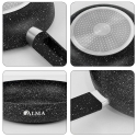 ALMA 26cm Marble Non-Stick Fry Pan 0126 