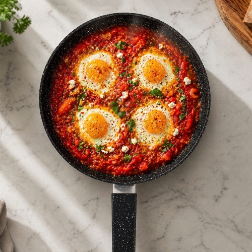 ALMA 26cm Marble Non-Stick Fry Pan 0126 