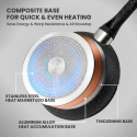ALMA 28cm Marble Non-Stick Fry Pan 0128 