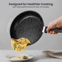 ALMA 30cm Marble Non-Stick Fry Pan 0130 