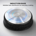 ALMA 38cm Marble Non-Stick Round Oven Pan 0638