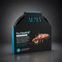ALMA 38cm Marble Non-Stick Round Oven Pan 0638