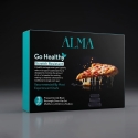 ALMA Set Of 35,37,41cm Marble Non-Stick Rectangle Oven Pan 136AK-03RP 