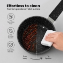 ALMA 20cm Marble Non-Stick Sauce Pan 0420