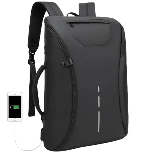 Fold-able Bag Backpack USB