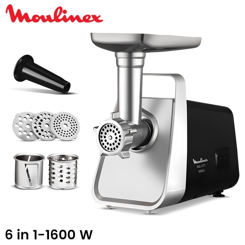 Moulinex 306832 HV3 6 In 1 Meat Mincer & Grinder 1600W 1.9Kg/min Moulinex 306832 HV3 6 In 1 Meat Mincer & Grinder 1600W 1.9Kg/min