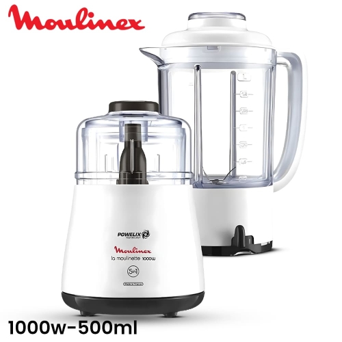Moulinex Genuine LM241/35 5 In 1 Blender &amp; Chopper 1000W 500mL