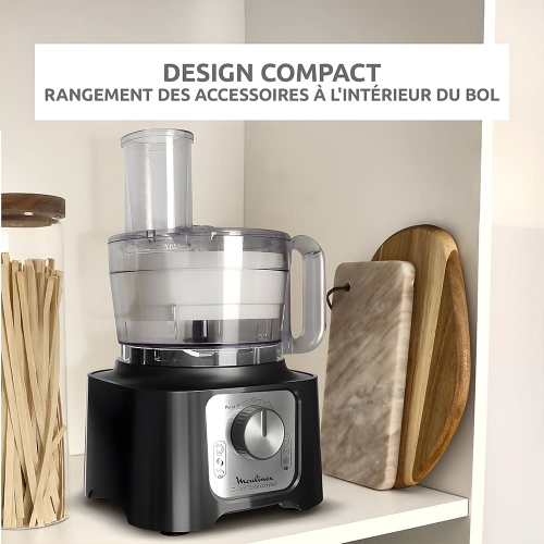 Moulinex Double Force Compact Robot Multifunction FP546811 Food Processor 800W 3L