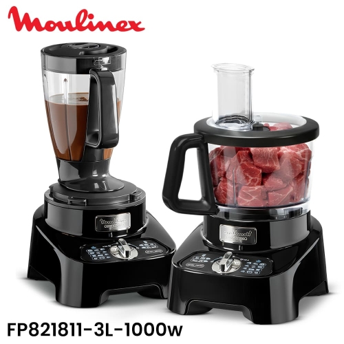 Moulinex Double Force 28 Functions FP821811 Food Processor 1000W 3L