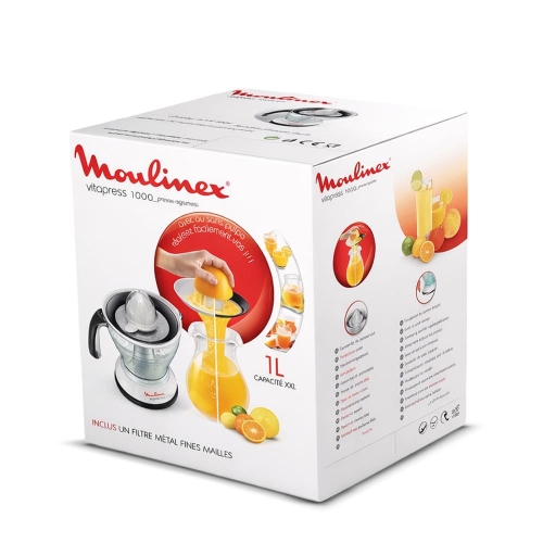 Moulinex VitaPress XXL PC302B10 Electric Citrus Juicer 1L 25W