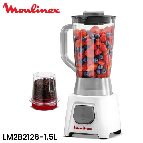 Moulinex LM2B2126 Blender &amp; Grinder 1.5L 450W 