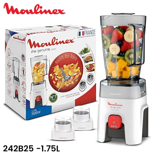 Moulinex Genuine LM242B25 Blender &amp; X2 Grinder 1.75L 500W 