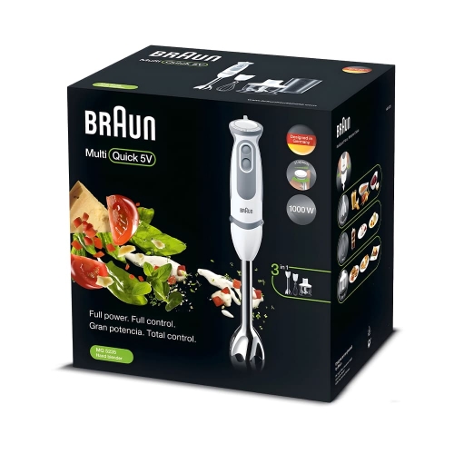 BRAUN Multi Quick MQ5235 Stainless Steel Hand Blender Set 1000W