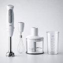 BRAUN Multi Quick MQ50236M 3 In 1 Stainless Steel Hand Blender Set 1000W BRAUN Multi Quick MQ50236M 3 In 1 Stainless Steel Hand Blender Set 1000W