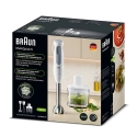 BRAUN Multi Quick MQ50236M 3 In 1 Stainless Steel Hand Blender Set 1000W BRAUN Multi Quick MQ50236M 3 In 1 Stainless Steel Hand Blender Set 1000W