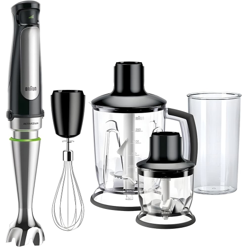 BRAUN Multi Quick7 MQ7045X 5 In 1 Stainless Steel Hand Blender Set 1000W