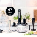 BRAUN Multi Quick7 MQ7045X 5 In 1 Stainless Steel Hand Blender Set 1000W BRAUN Multi Quick7 MQ7045X 5 In 1 Stainless Steel Hand Blender Set 1000W