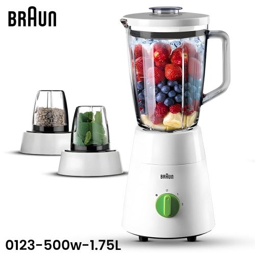 Name: BRAUN JB0123 TriAction Technology Plastic Blender 1.75L 500W Name: BRAUN JB0123 TriAction Technology Plastic Blender 1.75L 500W