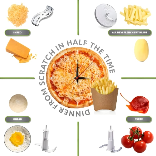 BRAUN FX3030 Double Unique System Food Processor 2L+750ml 600W 