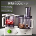BRAUN FX3030 Double Unique System Food Processor 2L+750ml 600W BRAUN FX3030 Double Unique System Food Processor 2L+750ml 600W