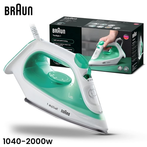 BRAUN TexStyle SI1040 Electric Steam Iron 2000W 