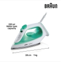 BRAUN TexStyle SI1040 Electric Steam Iron 2000W 