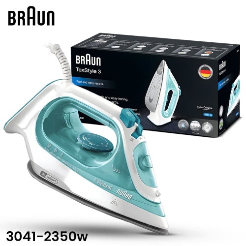 BRAUN TexStyle 3 SI3041 Electric Steam Iron 2350W 