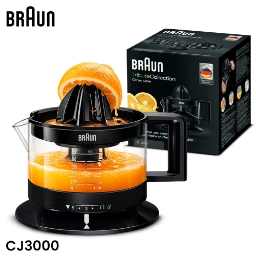 BRAUN Citrus Quick1 CJ3000 Electric Citrus Juicer 0.4L 20W BRAUN Citrus Quick1 CJ3000 Electric Citrus Juicer 0.4L 20W