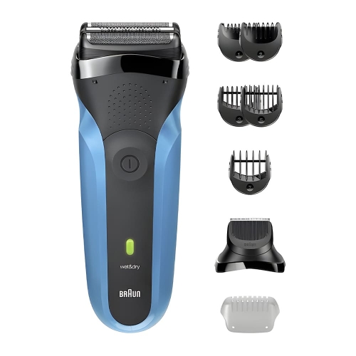BRAUN Series 3 ProSkin 310BT 3 In 1 Rechargeable Wet &amp; Dry Shaver &amp; Trimmer 
