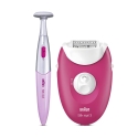 BRAUN Silk-Epil3 SE3420 Body & Face Hair Remover Epilator & Bikini Trimmer BRAUN Silk-Epil3 SE3420 Body & Face Hair Remover Epilator & Bikini Trimmer