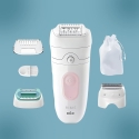BRAUN Silk-Epil5 SE5050 Rechargeable Wet & Dry Epilator Hair Remover With 4 Extras BRAUN Silk-Epil5 SE5050 Rechargeable Wet & Dry Epilator Hair Remover With 4 Extras