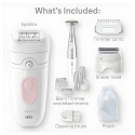 BRAUN Silk-Epil5 SE5230 Rechargeable Wet & Dry Epilator Hair Remover With 9 Extras BRAUN Silk-Epil5 SE5230 Rechargeable Wet & Dry Epilator Hair Remover With 9 Extras