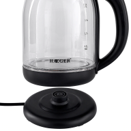 HAEGER 2L Electric Glass Kettle 2000W