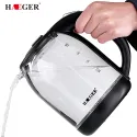 HAEGER 2L Electric Glass Kettle 2000W