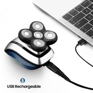 Kemei KM-5894, 5 in 1 Rechargeable Hair Shaver 