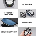Kemei KM-5894, 5 in 1 Rechargeable Hair Shaver 