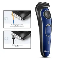 Geemy GM-6675 Rechargeable Hair Trimmer 