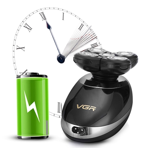 VGR V-302, 4 in 1 Rotary 5 Head Shaver &amp; Hair Clipper 