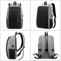 Waterproof Men's Laptop Backpack With USB Pore 40*30*11cm Waterproof Men's Laptop Backpack With USB Pore 40*30*11cm