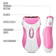 Geemy GM3036 Lady Shaver Dry/Wet