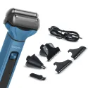Geemy GM6719, 3 In 1 Rechargeable Men Grooming Kit Hair Trimmer 