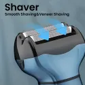 Geemy GM6719, 3 In 1 Rechargeable Men Grooming Kit Hair Trimmer 