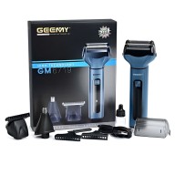 Geemy GM6719, 3 In 1 Rechargeable Men Grooming Kit Hair Trimmer 