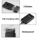 Geemy GM7763 Mini Rechargeable Shaver 