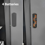 D70 Digital Electronic Safes , Keypad and Key Lock Security Box 70*40*38CM 70Kg