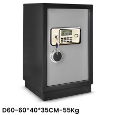 D60 Digital Electronic Safes , Keypad and Key Lock Security Box 60*40*35CM 55Kg